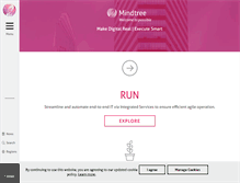 Tablet Screenshot of mindtree.com